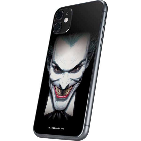 DC Comics The Joker Portrait by Alex Ross iPhone 11 Skin